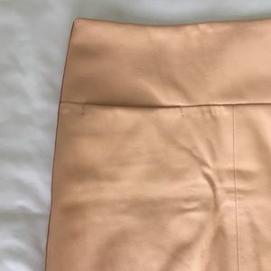 Zara Leather Mini Skirt
